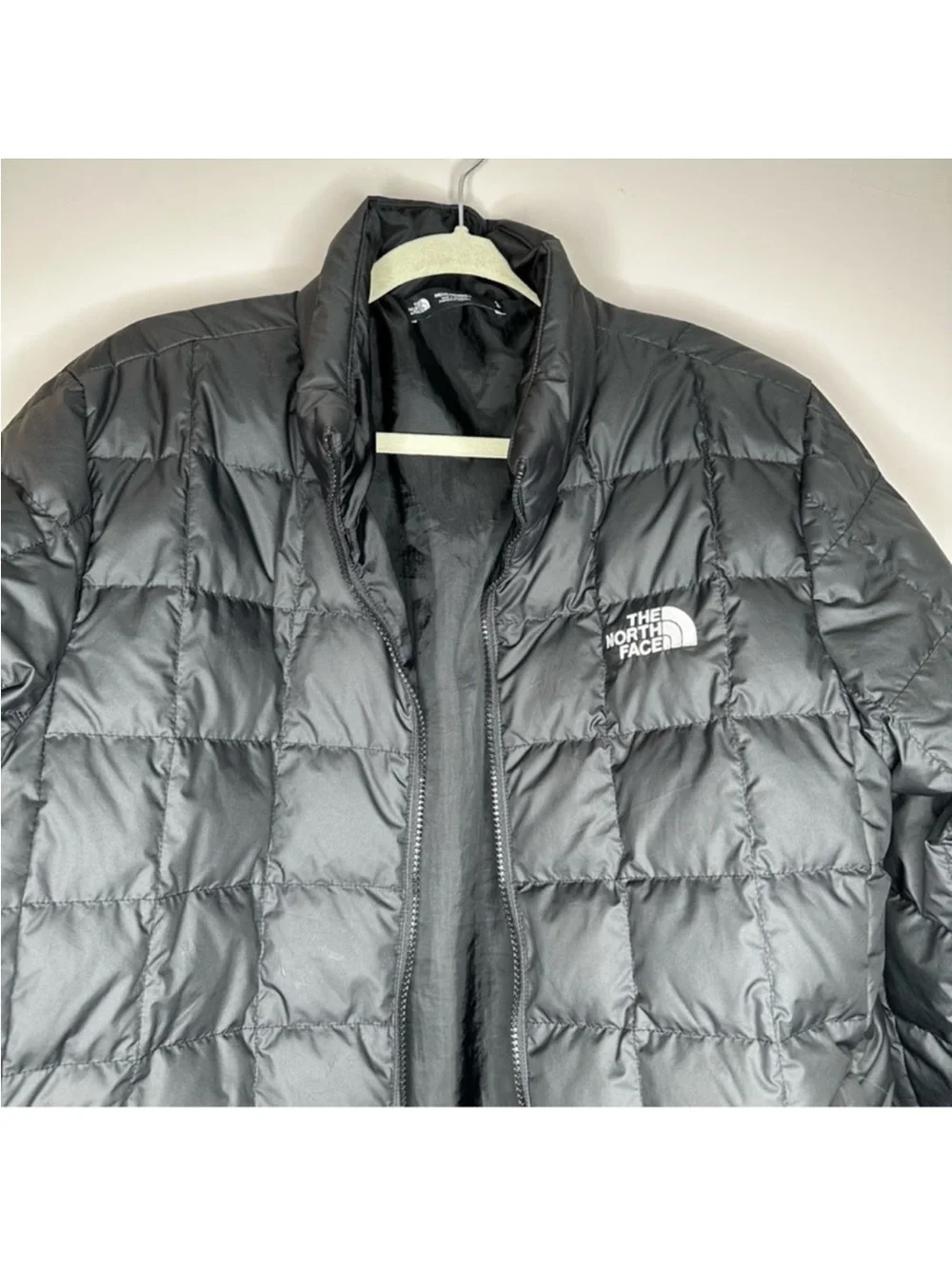 The North Face Black Quilted Down Jacket